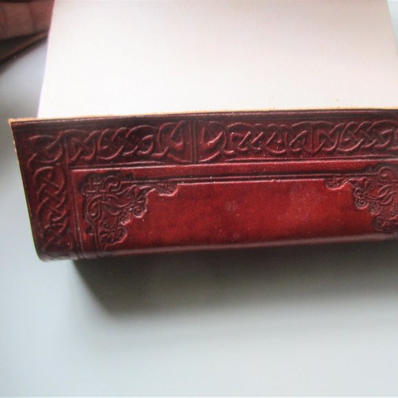 Handmade Hand Tooled Leather Journal - Picture 10 of 14